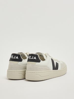 3. Herren-Sneaker V-90 aus O.T.-Leder Schwarz-Weiß