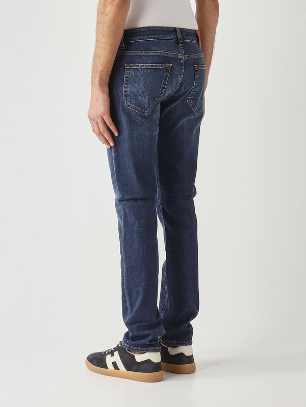 3. Herrenjeans Swing aus 10 oz Stretch-Baumwoll-Denim Denimblau PT Torino c5dp05z0im5810