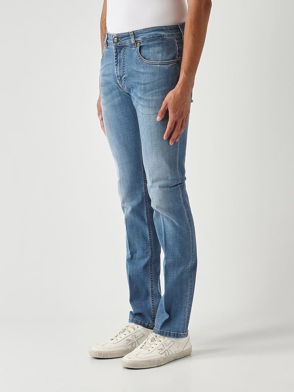 3. Jeans uomo in cotone stretch Denim Fay ntm8752196lzed