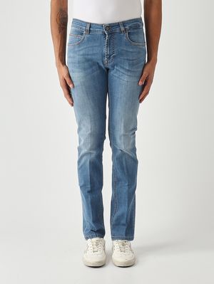 1. Jeans uomo in cotone stretch Denim