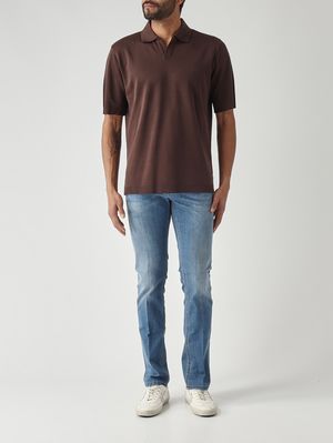 2. Jeans uomo in cotone stretch Denim