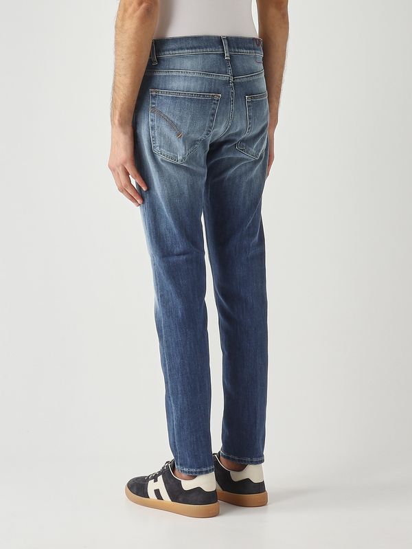 3. Jeans uomo Dian in cotone stretch Denim Medio Dondup up576ds0107ume4