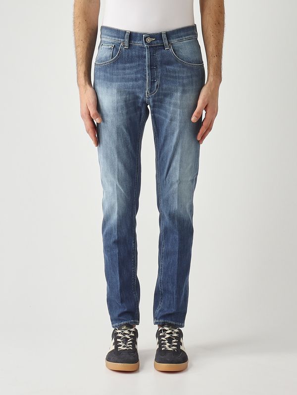 1. Jeans uomo Dian in cotone stretch Denim Medio Dondup up576ds0107ume4