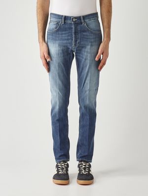 1. Jeans uomo Dian in cotone stretch Denim Medio
