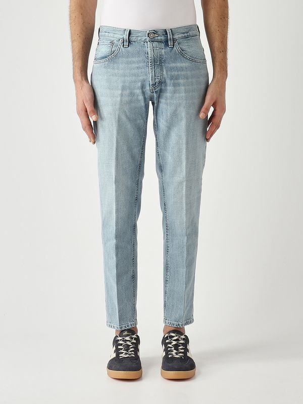 Jean homme Brighton en denim de coton 11 Oz Denim clair Dondup