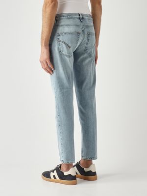 3. Men's Brighton jeans in 11 oz cotton denim Light Denim