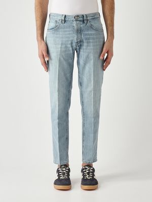 1. Men's Brighton jeans in 11 oz cotton denim Light Denim