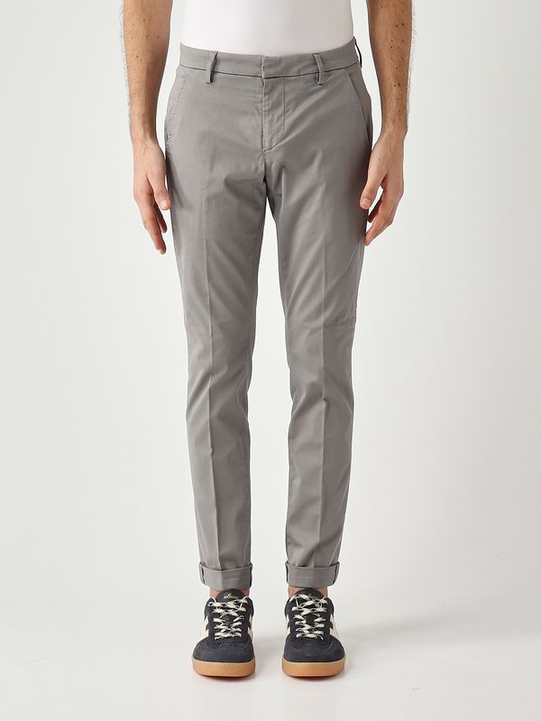 1. Herrenhose Gaubert aus Stretch-Satin Grau Dondup up235rse036uptd