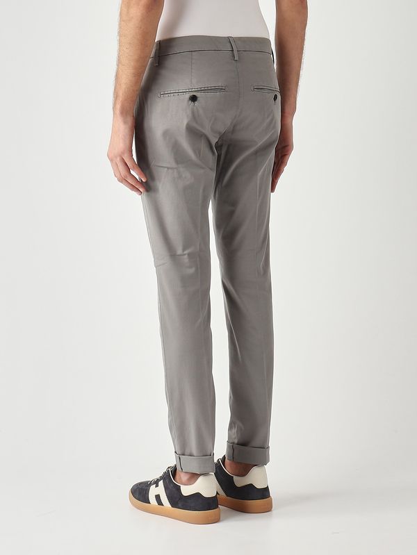 3. Herrenhose Gaubert aus Stretch-Satin Grau Dondup up235rse036uptd