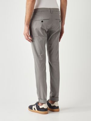 3. Herrenhose Gaubert aus Stretch-Satin Grau