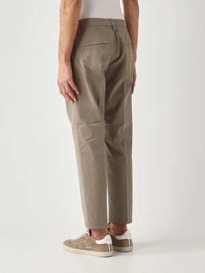 3. Herrenhose Pablo aus Stretch-Baumwolle Zement