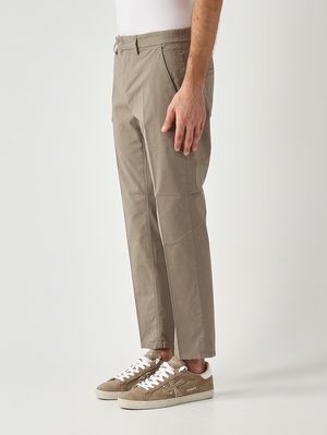 2. Herrenhose Pablo aus Stretch-Baumwolle Zement