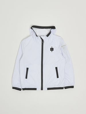 1. Jacke Nay aus Nylon Weiß