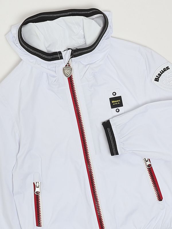 3. Veste enfant Dodge en nylon Blanc Blauer 26sblkc11401007111