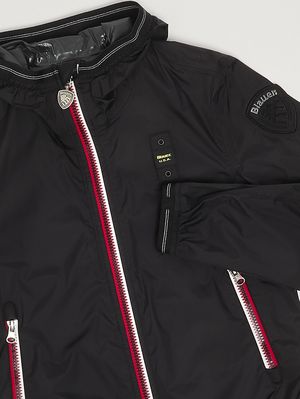 3. Chaqueta de niño Dodge de nailon Negro