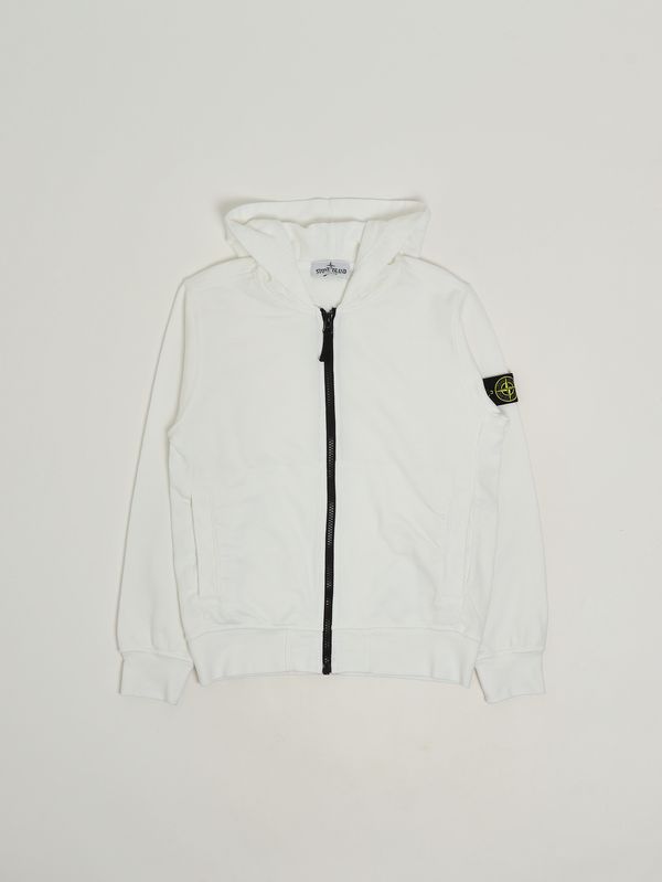 Sudadera de algodón para niño Blanco Stone Island Junior
