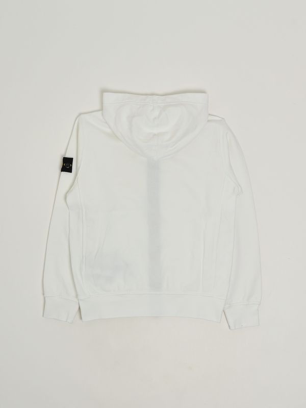 2. Kinderpullover aus Baumwolle Weiß Stone Island Junior l1s166100004s0040