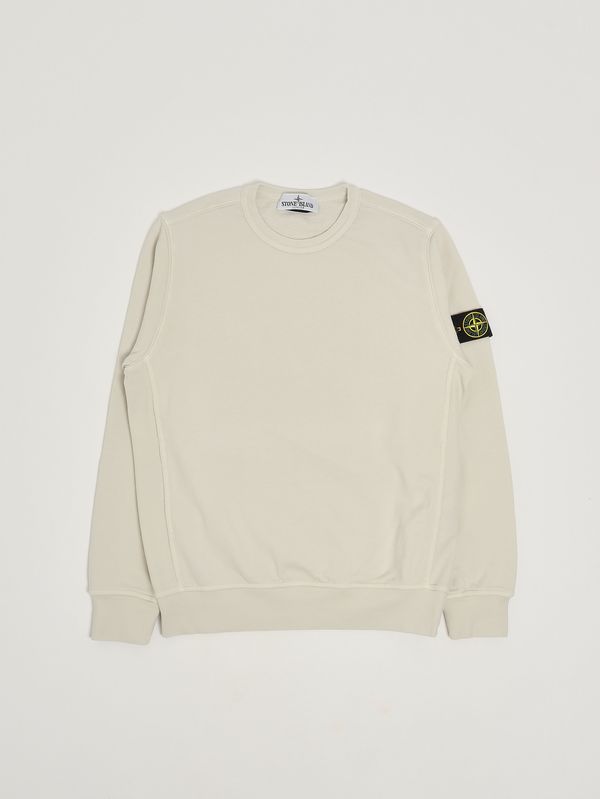 Sudadera de algodón para niño Masilla Stone Island Junior