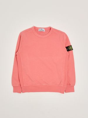 1. Kinderpullover aus Baumwolle Rosa
