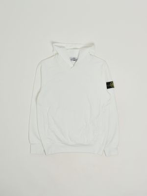 1. Boys' cotton sweatshirt White