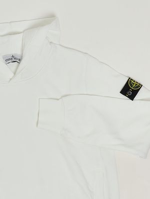 3. Boys' cotton sweatshirt White