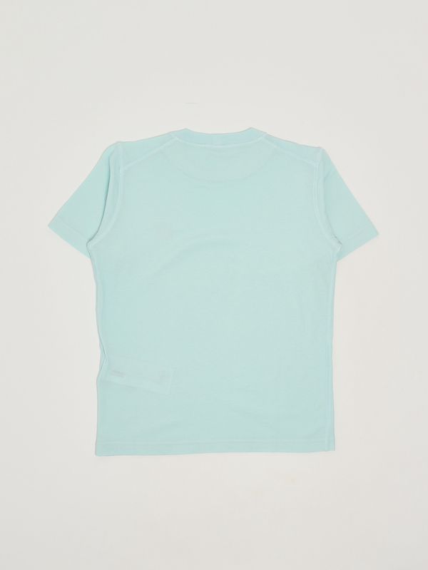 2. Camiseta de algodón para niño Celeste Stone Island Junior l1s162100005s0050