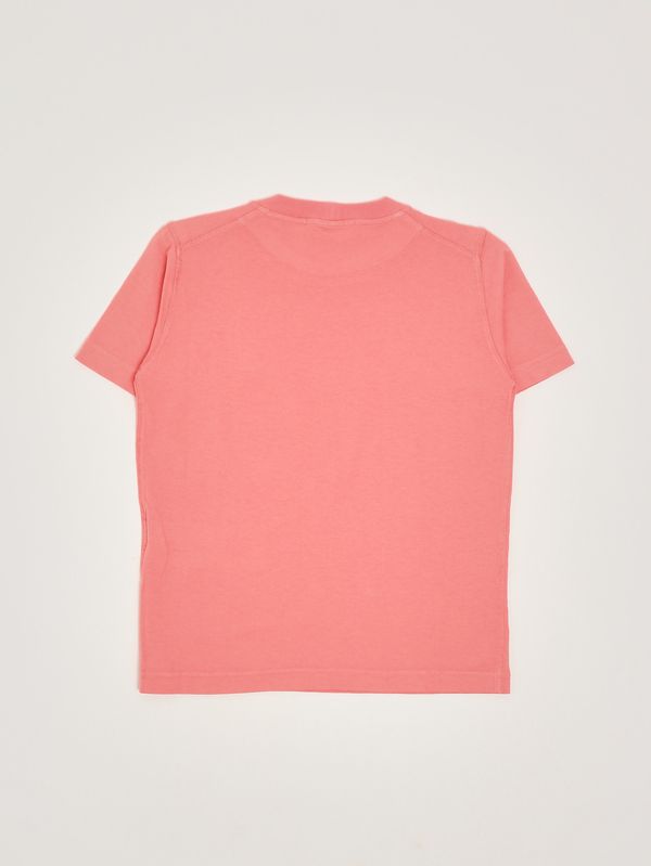 2. Camiseta de algodón para niño Rosa Stone Island Junior l1s162100005s0050