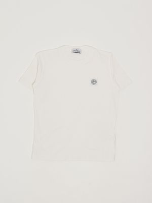 1. Camiseta de algodón para niño Blanco