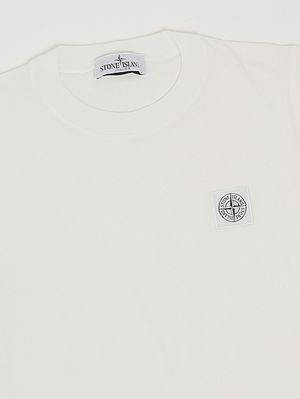 3. Camiseta de algodón para niño Blanco