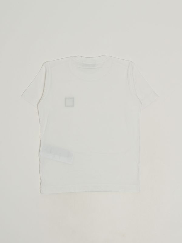 2. Camiseta de algodón para niño Blanco Stone Island Junior l1s162100002s0047