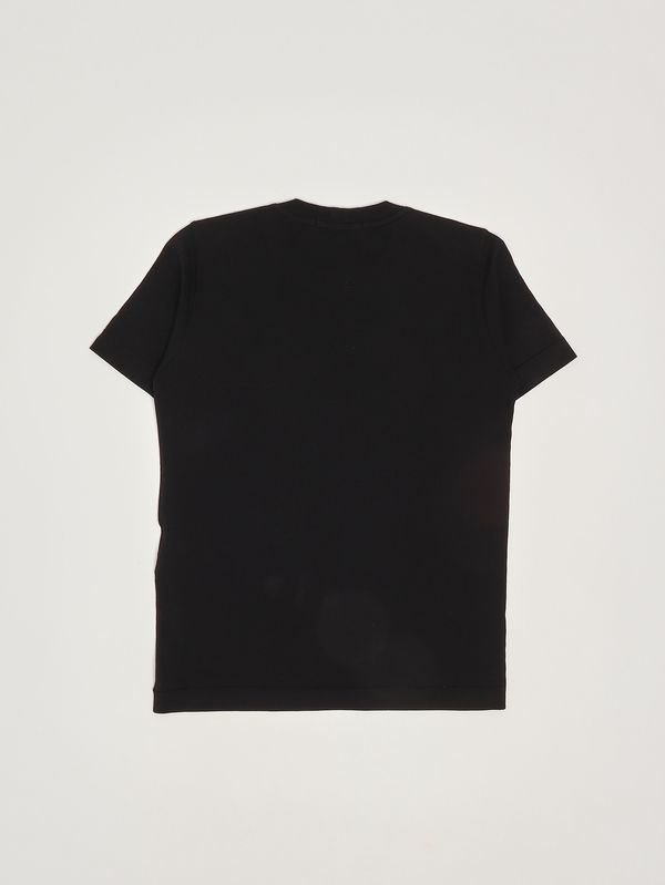 2. Camiseta de algodón para niño Negro Stone Island Junior l1s162100002s0047