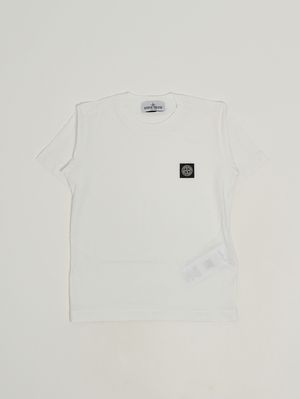 1. Camiseta de algodón para niño Blanco
