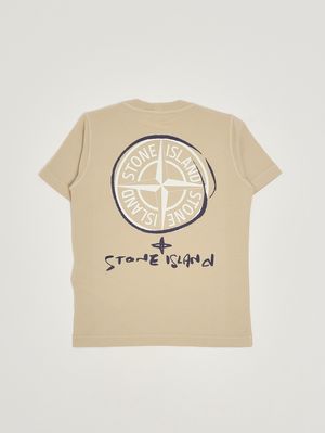 2. Camiseta de algodón para niño Beige