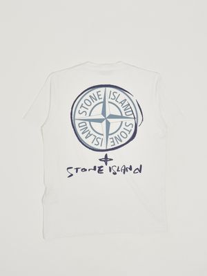 2. Kinder-T-Shirt aus Baumwolle Weiß
