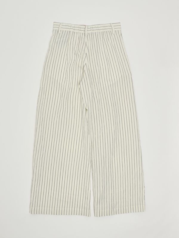 2. Girls' viscose-blend trousers White-Blue Max & Co. KID mx0307mx00w