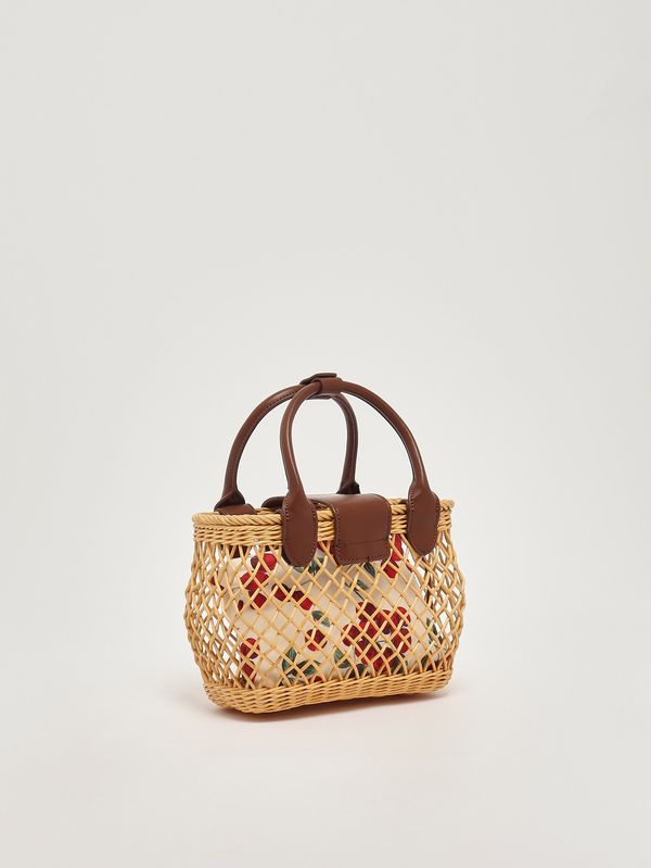 3. Sac femme en paille Paille-Marron Twinset 261td8252