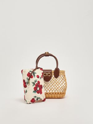 5. Sac femme en paille Paille-Marron
