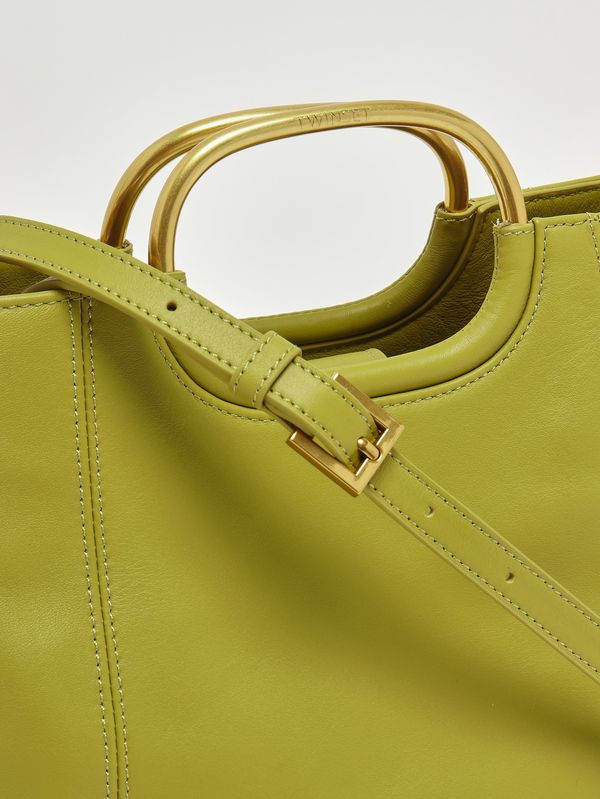 6. Borsa donna in pelle Avogado Oil Twinset 261td8451
