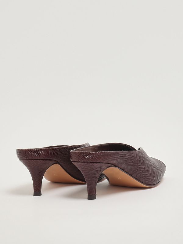 3. Mule donna in pelle Caffè Twinset 261tgt018