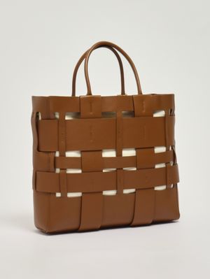 3. Damentasche aus Kunstleder Braun