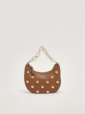 1. Women's faux leather bag Brown