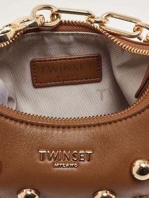 4. Women's faux leather bag Brown