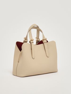 3. Women's faux leather bag Sand--Cardinal