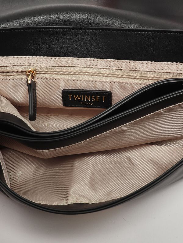 5. Damentasche aus Kunstleder Schwarz Twinset 261tb7015