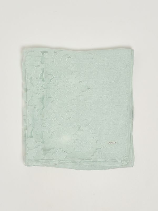 1. Damenstola aus Intarsien-Spitze Aqua Twinset 261ta4320