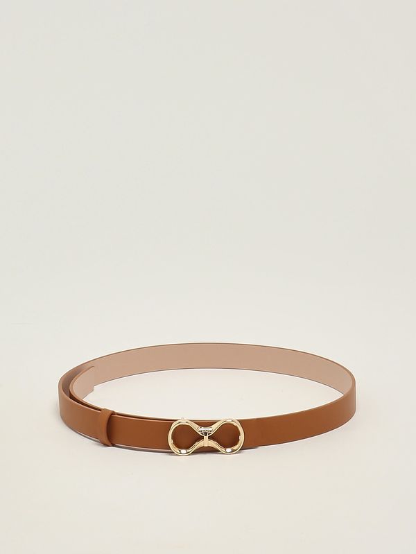 Ceinture femme en cuir Bois-Pêche Twinset