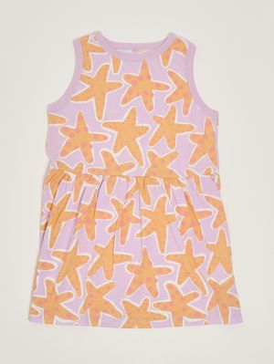 1. Mädchenkleid aus Baumwolle Viola
