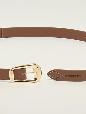 2. Cintura donna in pelle Cuoio