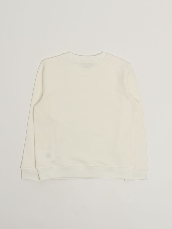 2. Mädchen-Sweatshirt aus Baumwolle Elfenbein Stella McCartney ty4c10z3409