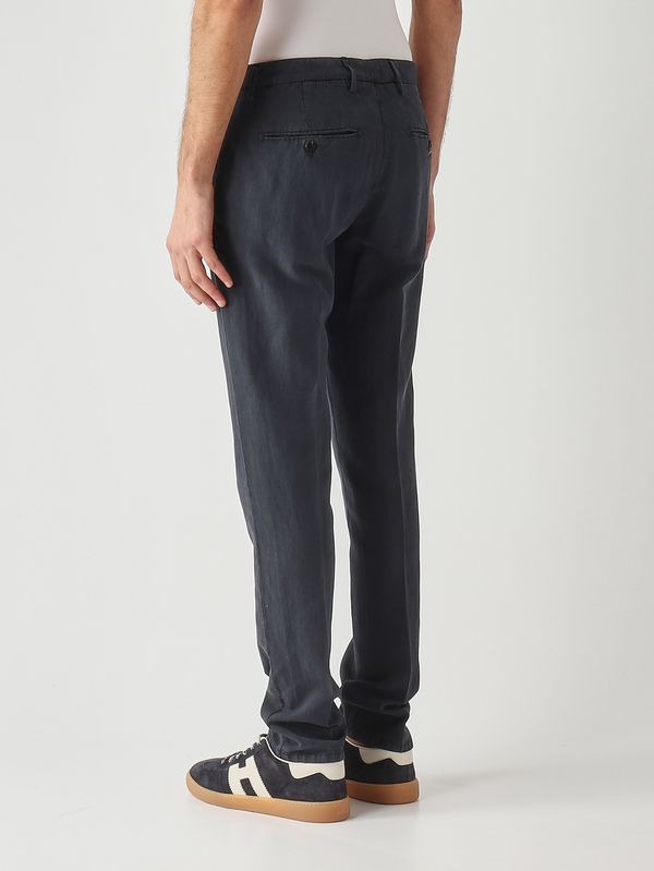 3. Herrenhose Ral aus Leinen-Baumwoll-Mix Universum Dondup up593cf0197ubm5